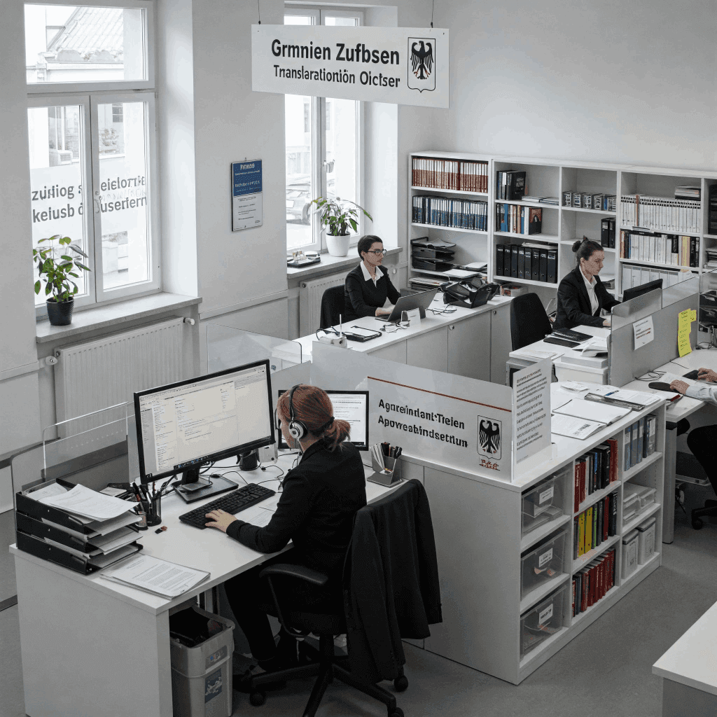 دارالترجمه مورد تایید سفارت آلمان