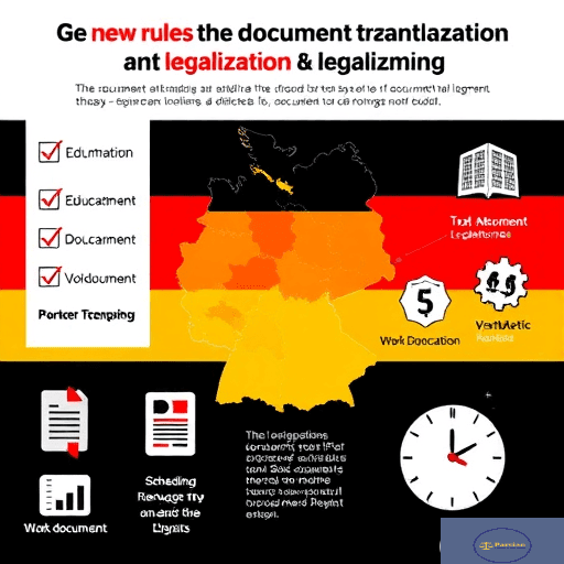 قوانین جدید مربوط به ترجمه مدارک